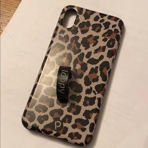iPhone 10 max leopard loopy case